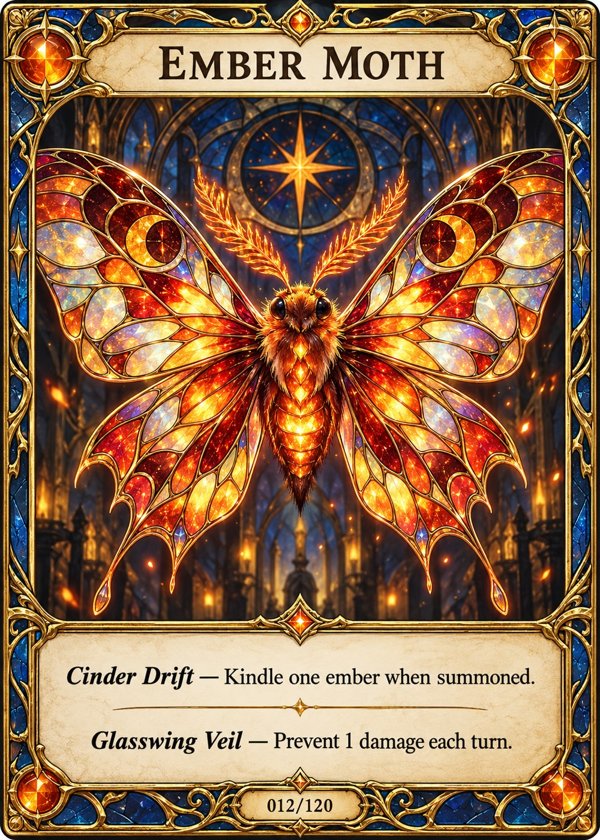 Sample 3D card